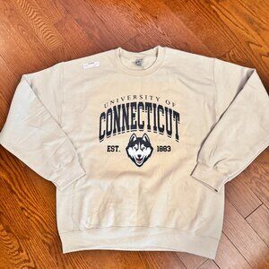 NWT UCONN - University of Connecticut Crewneck - Size Medium